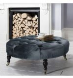 Daveen Ottoman Deep Teal